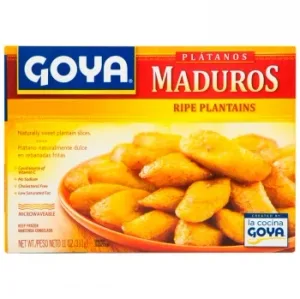 Plátano Maduro en Tajadas Congeladas Goya 311 G.