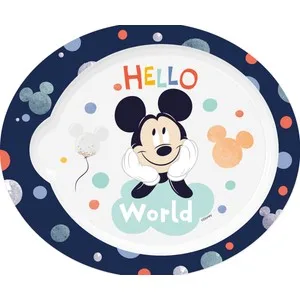 Plato de Mickey Mouse.