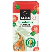Plumas con Vegetales Gallo, Paquete 450 G