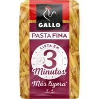 Plumas Gallo Pastafina, Paquete 400 G