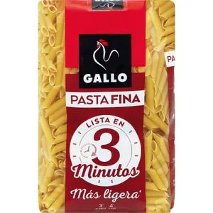 Plumas Pasta Fina Paquete 400 Gr