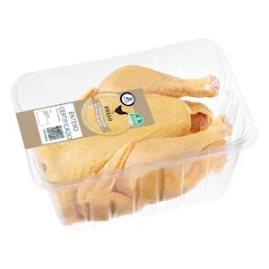 Pollo Certificado Entero Alimentado con un 50% de Maíz 1.72 KG
