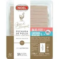 Pechuga de Pollo Noel Grand Bouquet, Loncha Fina, Bandeja 170 G