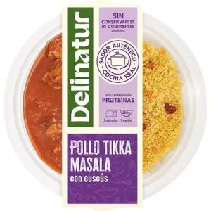 Pollo Tikka Masala con Cuscús 280 Gr