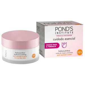 Pond"s Cuidado Esencial Crema de Día y de Noche Hidronutritiva, para Pieles Normales a Seca 50 Ml.