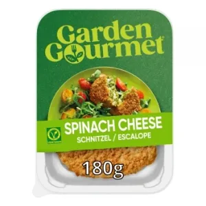 Porciones Vegetarianas a Base de Espinacas, Arroz y Queso Garden Gourmet 180 G.