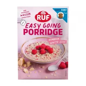 Porridge de Avena con Fresass y Chocolate Blanco Ruf 65 G.
