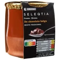Postre de Chocolate Belga Eroski Seleqtia, Tarro de Barro 130 G