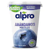 Postre de Soja con Arándanos Alpro Vaso 400 G