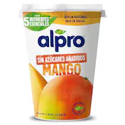 Postre de Soja Sabor Mango sin Azúcar Alpro Vaso 400 G