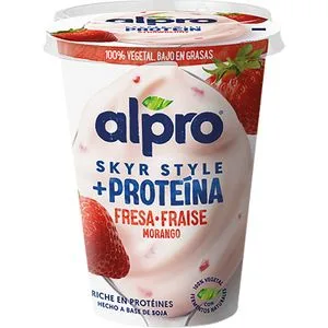 Postre de Soja Skyr Sabor Fresa 400 Gr