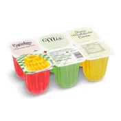Postre Gelificado de Fresa, Limón y Multifruta Dia Caprichoso Pack 6 X 100 G