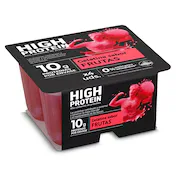 Postre Gelificado Sabor Frutas Alto en Proteínas Dia Láctea Pack 4 X 100 G