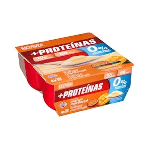 Postre Lácteo con Puré Mango y Maracuya +proteínas Hacendado 0% MG 10 G Proteínas 0.48 KG