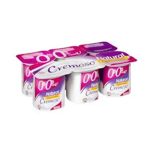 Postre Lácteo Cremoso Natural Edulcorado Hacendado 0% MG 0% Azúcares Añadidos 0.75 KG