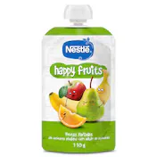 Postre Lácteo Infantil con Puré de 4 Frutas Happy Fruits Nestlé 110 G