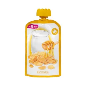 Postre Lácteo Infantil de Cereales y Miel Hacendado +12 Meses 0.1 KG