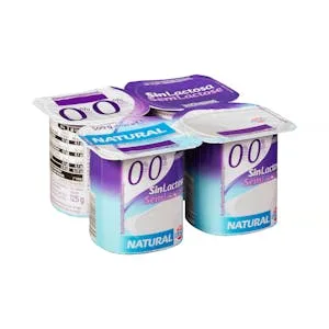 Postre Lácteo Natural sin Lactosa Hacendado 0% MG 0% Azúcares Añadidos 0.5 KG