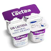 Postre sin Lactosa Natural Azucarado Dia Láctea Pack 4 X 125 G