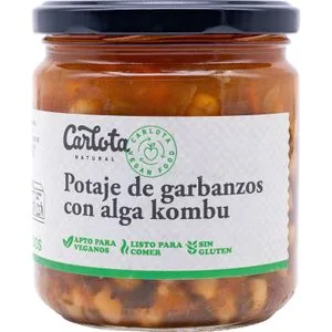 Potaje de Garbanzos con Alga Kombu 350 Gr
