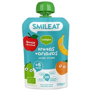 Pouch Frutas Variadas Ecológico 100 Gr