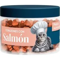 Premios Corazones con Salmón Gëntle Chef, Frasco 80 G