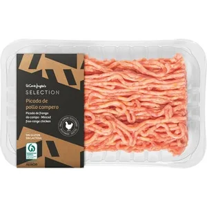 Preparado de Carne Picada de Pollo Campero sin Gluten y sin Lactosa el Corte Ingles Selection