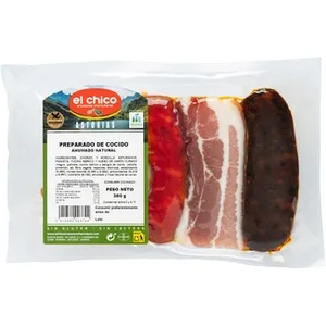 Preparado de Cocido Ahumado Natural sin Gluten y sin Lactosa  el Chico 380 G