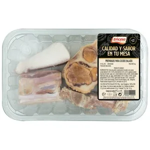 Emcesa Preparado de Cocido Salado, Bandeja. 450 G