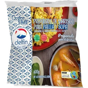 Preparado de Marisco para Paella y Sopa  Delfin 600 G