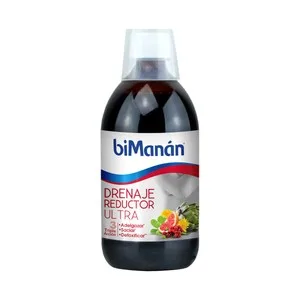 Bimanán Preparado Drenaje Reductor con Triple Acción (adelgazar, Saciar y Detox) Bimanán Ultra 500 Ml.