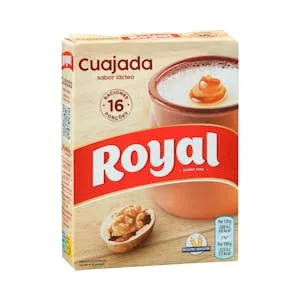 Preparado en Polvo Cuajada Azucarada Royal Sabor Lácteo 0.048 KG