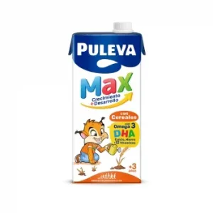 Preparado Lácteo con Cereales Crecimiento y Desarrollo Puleva Max Brik 1 L.
