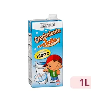 Preparado Lácteo Hacendado +1 Año 1 L