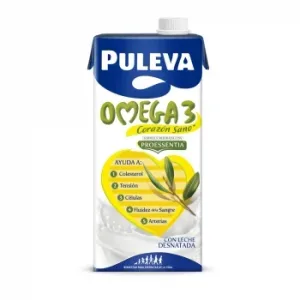 Preparado Lácteo Omega 3 Puleva sin Gluten Brik 1 L.
