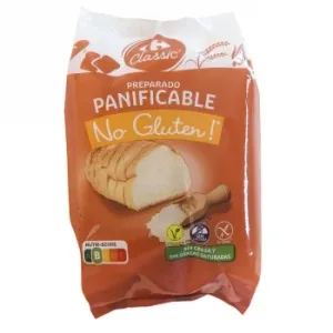 Preparado Panificable Extra Carrefour No Gluten sin Gluten y sin Lactosa 850 G.