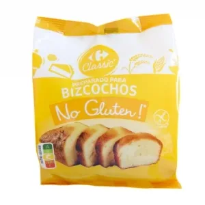 Preparado para Bizcocho Classic Carrefour No Gluten sin Gluten 400 G.