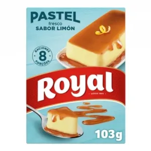 Preparado para Hacer Pastel Sabor Limón en Polvo Royal 103 G.