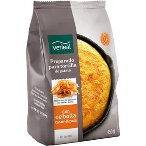 Preparado para Tortilla de Patata con Cebolla Caramelizada sin Gluten Verleal