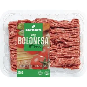 Preparado Picada Mixta Boloñesa 250 Gr