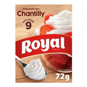 Preparado Tipo Chantilly en Polvo Royal 72 G.