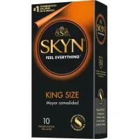 Preservativo sin Latex Natural Extra Large Skyn, Caja 10 Uds