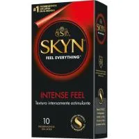 Preservativo sin Latex Texturas Intense Feel Skyn, Caja 10 Uds