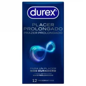 Preservativos Placer Prolongado con Efecto Retardante Eyaculación Durex 12 Ud.