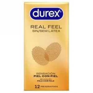 Preservativos Sensitivos Real Feel Durex 12 Ud.