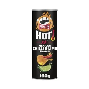 Pringles Flame Patatas Sabor Chilli y Lima 160g. 160 G