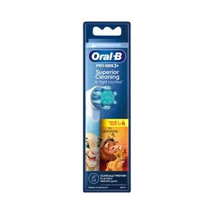 Oral-b Pro Kids 3+ Recambio Infantil para Cepillo de Dientes Eléctrico 4 Uds.