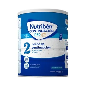 Nutribén Pro Leche (2) de Continuación a Partir de 6 Meses 800 G.