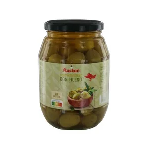 Producto Alcampo Aceitunas Verdes Gordal con Hueso Producto Alcampo Bote de 550 G.