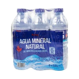 Esmiagua Agua Mineral Botella de 50 Cl, Pack de 6 Uds. 3000 ML